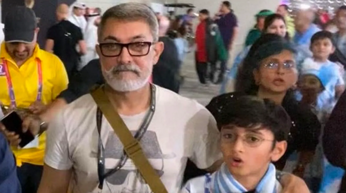 Aamir Khan Spotted At FIFA World Cup